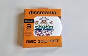 Disc golf set