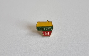 Įsegamas ženkliukas „Lietuva
