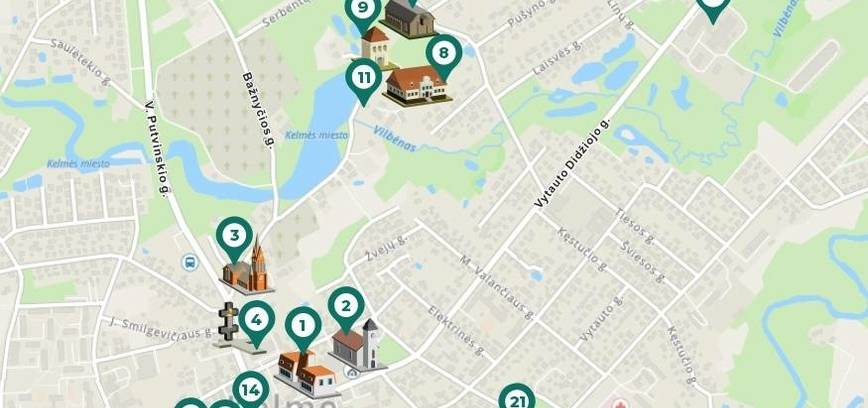 Kelmės istorija – gyvai ir interaktyviai