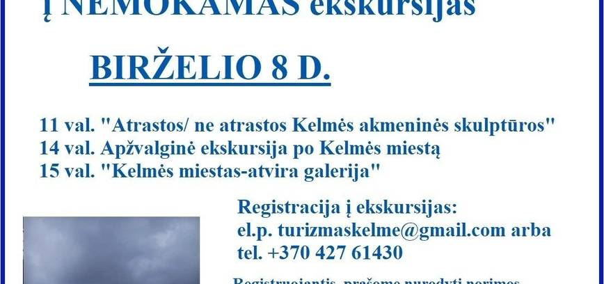 Kelmės 540 gimtadienio ekskursijos 