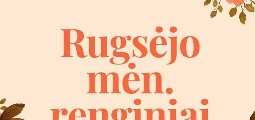 Rugsėjo mėn. renginiai Kelmės rajono savivaldybėje