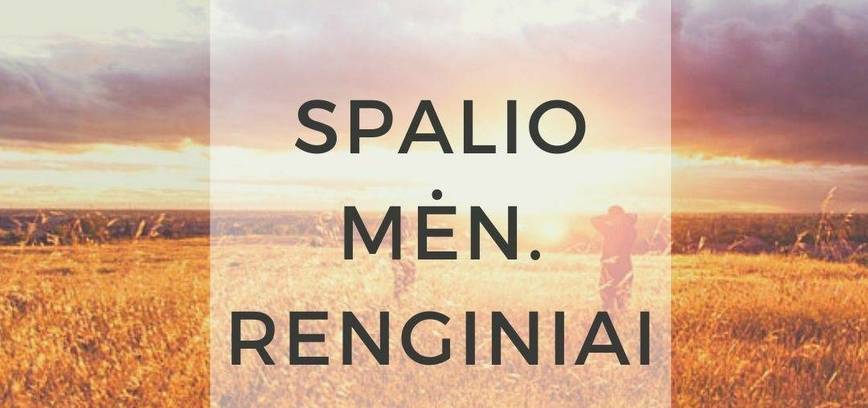 Spalio mėn. renginiai Kelmės rajono savivaldybėje