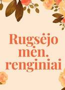 Rugsėjo mėn. renginiai Kelmės rajono savivaldybėje
