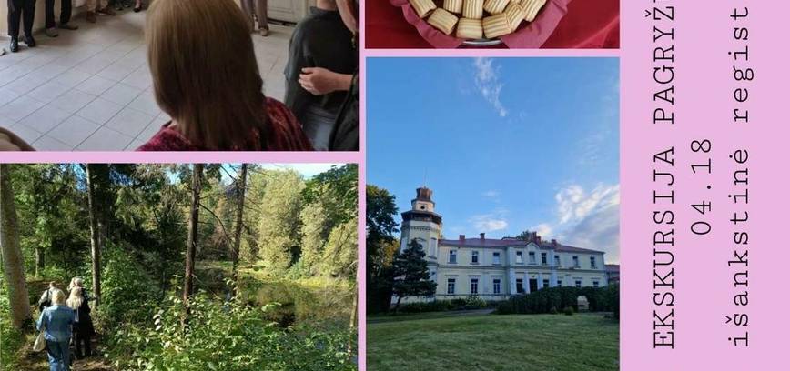 Ekskursija Pagryžuvio dvare
