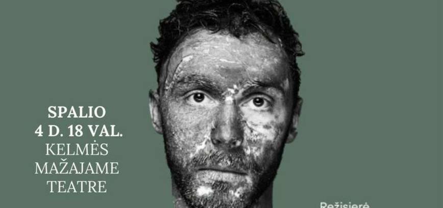 Spektaklis „Kai aš buvau Prometėjas“.