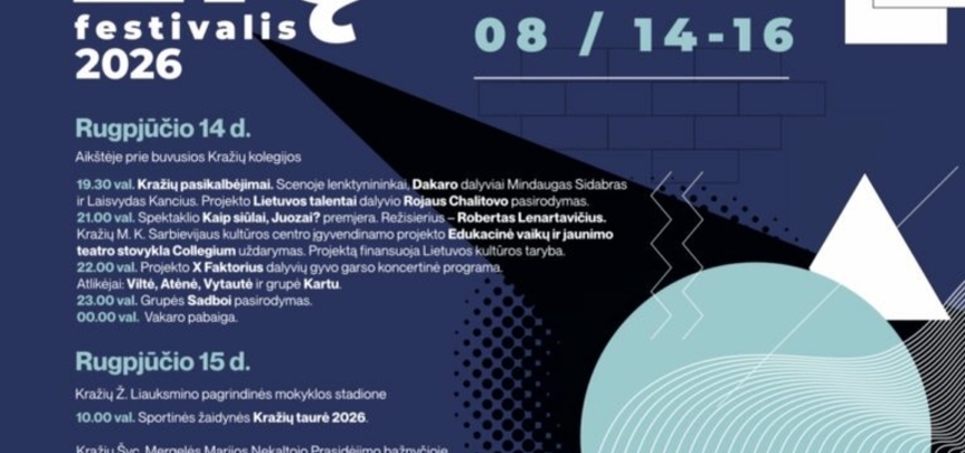 Kražių festivalis 2026