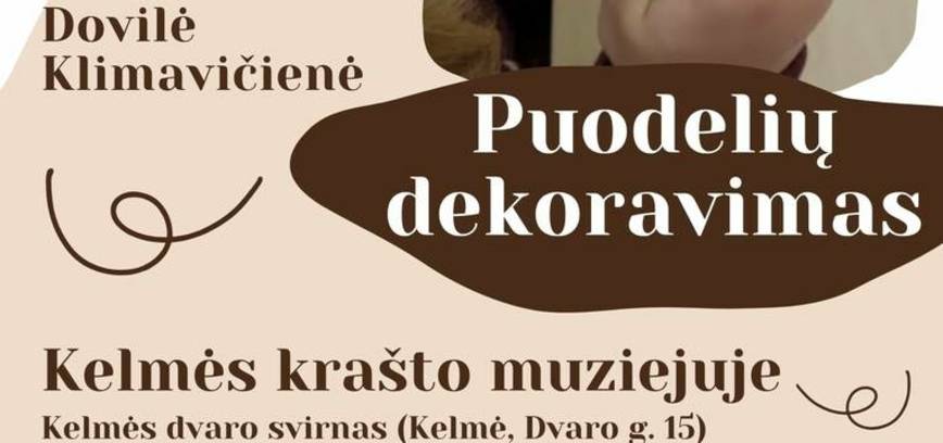 Puodelių dekoravimo kūrybinės dirbtuvės