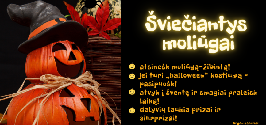 Šviečiantys moliūgai