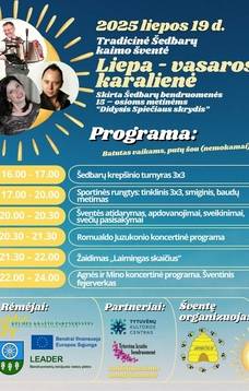 Šedbarų šventė „Liepa vasaros karalienė"