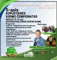 5-asis kopūstienės virimo čempionatas Užventyje