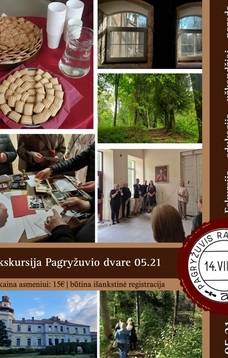 Patyriminė ekskursija ir edukacija Pagryžuvio dvare