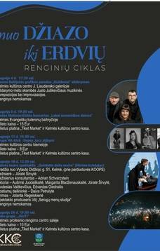 Renginių ciklas „Nuo džiazo iki erdvių"