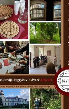Patyriminė ekskursija ir edukacija Pagryžuvio dvare