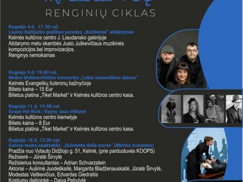 Renginių ciklas „Nuo džiazo iki erdvių"